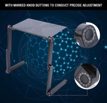 Load image into Gallery viewer, Adjustable Folding Portable Laptop Desk - Etrendpro
