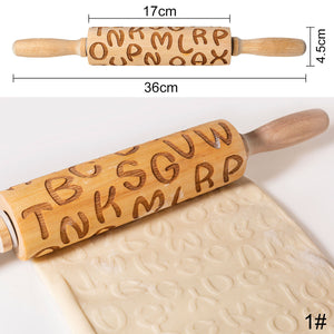 Christmas Deer Cartoon Digital Rolling Pin...