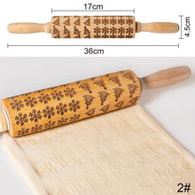 Load image into Gallery viewer, Christmas Deer Cartoon Digital Rolling Pin...
