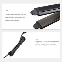 Load image into Gallery viewer, CERAMIC TOURMALINE IONIC FLAT IRON HAIR STRAIGHTENER - Etrendpro
