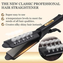 Load image into Gallery viewer, CERAMIC TOURMALINE IONIC FLAT IRON HAIR STRAIGHTENER - Etrendpro
