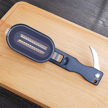Load image into Gallery viewer, 2 in 1 Plastic Fishing Scale Brush Built-in Fish cutter - Etrendpro
