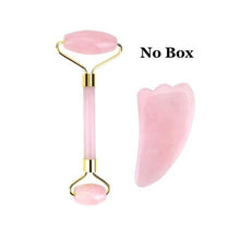Load image into Gallery viewer, Rose Quartz &amp; Jade Face Roller kits - Etrendpro

