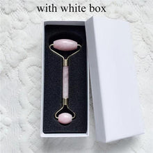 Load image into Gallery viewer, Rose Quartz &amp; Jade Face Roller kits - Etrendpro
