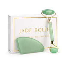 Load image into Gallery viewer, Rose Quartz &amp; Jade Face Roller kits - Etrendpro

