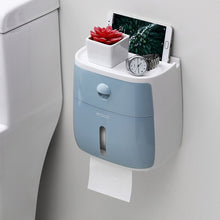 Load image into Gallery viewer, Plastic Wall Mounted Toilet Paper Holder...
