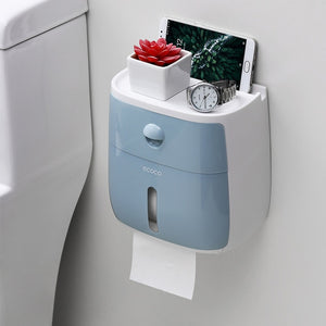 Plastic Wall Mounted Toilet Paper Holder...