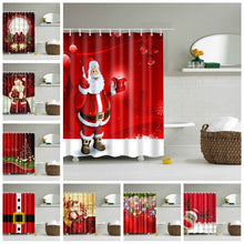 Load image into Gallery viewer, Lighted Christmas Shower Curtain...
