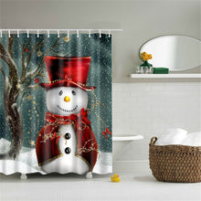 Load image into Gallery viewer, Lighted Christmas Shower Curtain...
