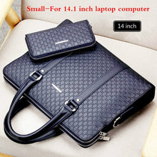 Load image into Gallery viewer, New Double Layers Men&#39;s Leather Business Briefcase....
