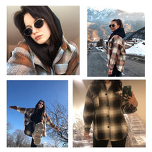 Load image into Gallery viewer, Thick elegant long sleeve Women streetwear...
