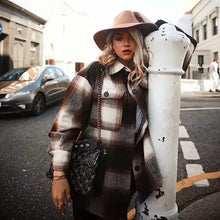 Load image into Gallery viewer, Thick elegant long sleeve Women streetwear...
