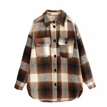 Load image into Gallery viewer, Thick elegant long sleeve Women streetwear...
