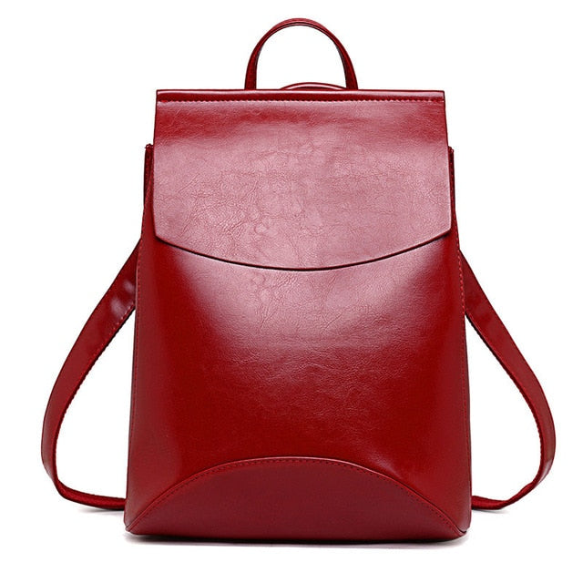 High Quality Youth Leather Backpack....