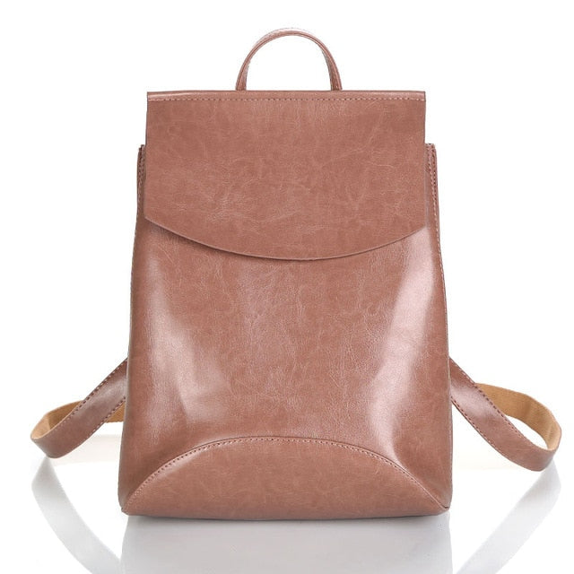 High Quality Youth Leather Backpack....