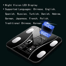 Load image into Gallery viewer, Body Scale Wireless Digital Smartphone App Bluetooth...
