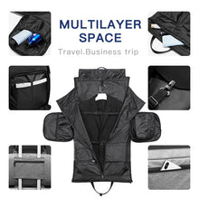 Load image into Gallery viewer, OZUKO Multifunction Men Waterproof Travel Bag...
