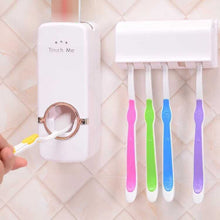 Load image into Gallery viewer, Automatic Toothpaste Dispenser And Toothbrush Holder...
