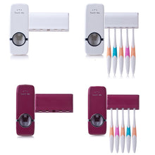 Load image into Gallery viewer, Automatic Toothpaste Dispenser And Toothbrush Holder...
