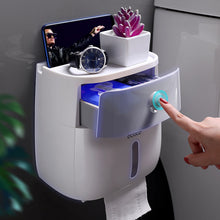Load image into Gallery viewer, Plastic Wall Mounted Toilet Paper Holder...
