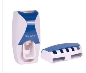 Automatic Toothpaste Dispenser Wall Mount Dust-proof...