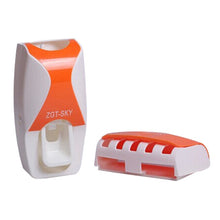 Load image into Gallery viewer, Automatic Toothpaste Dispenser Wall Mount Dust-proof...
