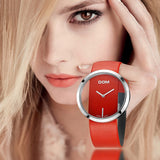 Water Resistant Casual Luxury Women Watch...