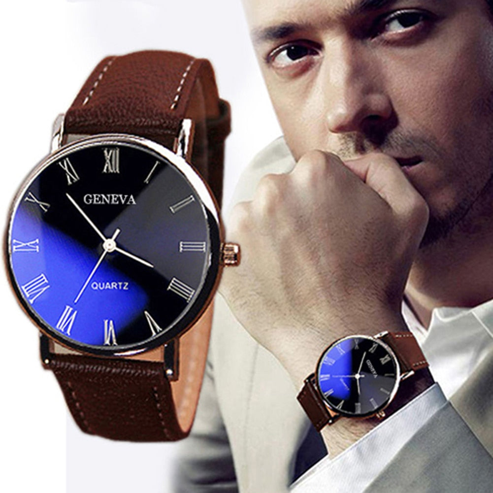 Classic Men Ultra Thin Stainless Steel Watch....