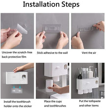 Load image into Gallery viewer, Magnetic Bathroom Accessories Set...
