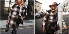 Load image into Gallery viewer, Thick elegant long sleeve Women streetwear...
