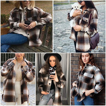 Load image into Gallery viewer, Thick elegant long sleeve Women streetwear...
