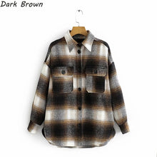 Load image into Gallery viewer, Thick elegant long sleeve Women streetwear...
