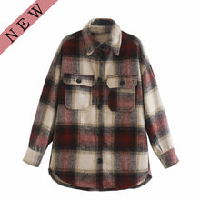 Load image into Gallery viewer, Thick elegant long sleeve Women streetwear...
