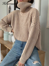 Load image into Gallery viewer, Hirsionsan Turtle Neck Women Sweater...

