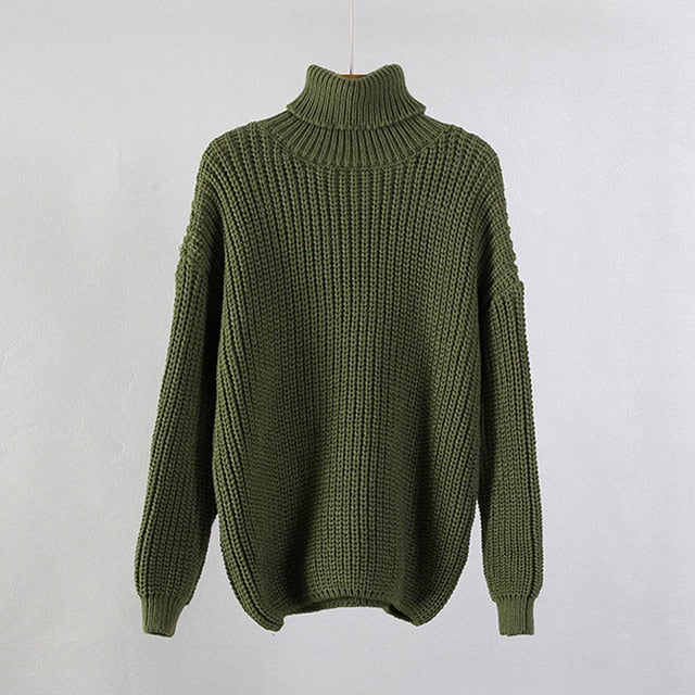 Hirsionsan Turtle Neck Women Sweater...