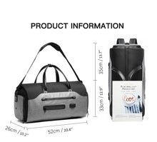 Load image into Gallery viewer, OZUKO Multifunction Men Waterproof Travel Bag...
