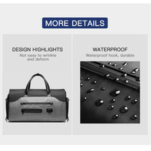 Load image into Gallery viewer, OZUKO Multifunction Men Waterproof Travel Bag...
