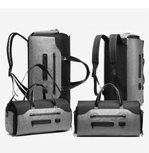 Load image into Gallery viewer, OZUKO Multifunction Men Waterproof Travel Bag...
