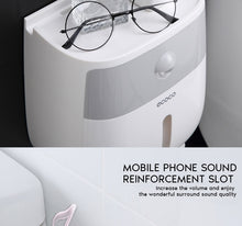 Load image into Gallery viewer, Plastic Wall Mounted Toilet Paper Holder...
