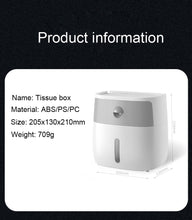 Load image into Gallery viewer, Plastic Wall Mounted Toilet Paper Holder...
