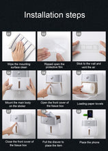 Load image into Gallery viewer, Plastic Wall Mounted Toilet Paper Holder...
