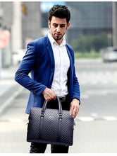 Load image into Gallery viewer, New Double Layers Men&#39;s Leather Business Briefcase....
