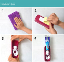 Load image into Gallery viewer, Automatic Toothpaste Dispenser And Toothbrush Holder...
