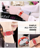 Water Resistant Casual Luxury Women Watch...