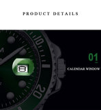 DOM Top 2019 Luxury Waterproof Watch...