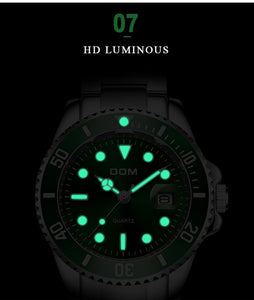 DOM Top 2019 Luxury Waterproof Watch...