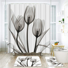 Load image into Gallery viewer, Colorful Tulip Trees Shower Curtain Set....
