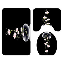 Load image into Gallery viewer, Colorful Tulip Trees Shower Curtain Set....
