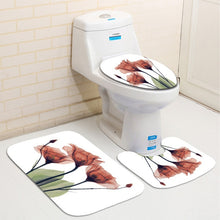 Load image into Gallery viewer, Colorful Tulip Trees Shower Curtain Set....
