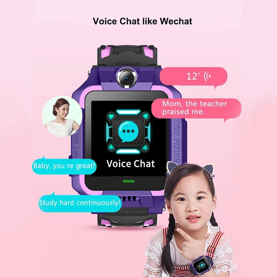 Kids Waterproof Smart Watch For IP67 IOS Android...